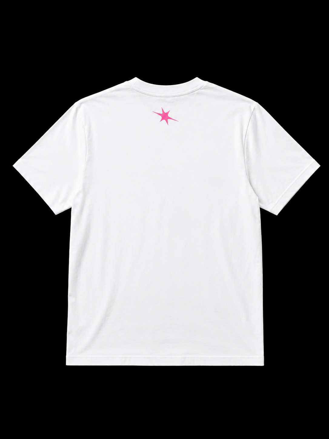 Oversized logo tee pink