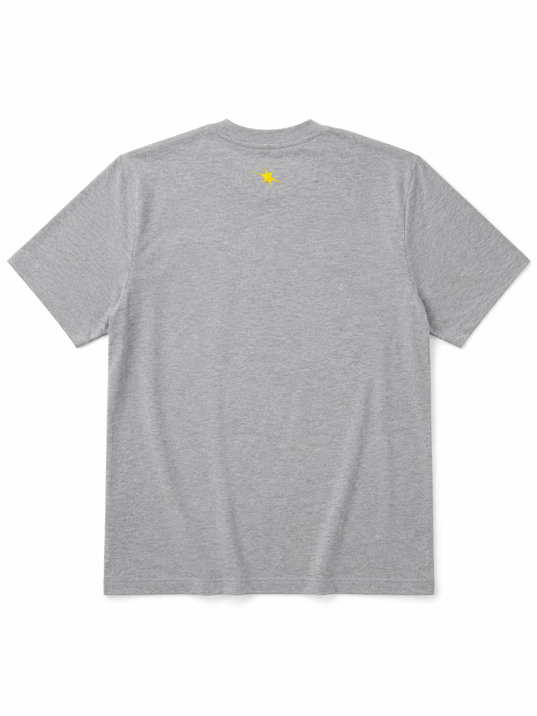 Oversized logo tee yellow