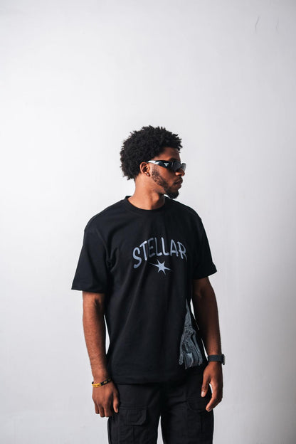 Oversized star tee