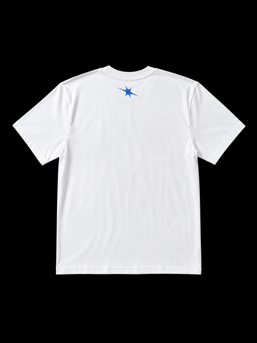 Oversized logo tee blue